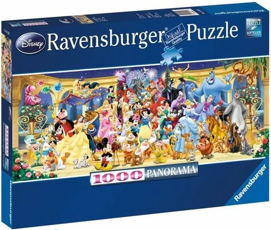 Ravensburger Puzzel Panorama Disney Groepsfoto - Legpuzzel - 1000 Stukjes 12 Ravensburger Puzzel Panorama Disney Groepsfoto - Legpuzzel - 1000 Stukjes - Afbeelding 10