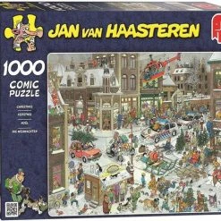 Jan Van Haasteren Kerstmis Puzzel - 1000 Stukjes 28 Jan Van Haasteren Kerstmis Puzzel - 1000 Stukjes -Exporteren puzzels winkel 550x470