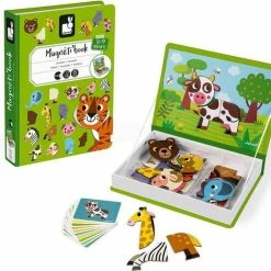Janod Magnetibook - Dieren 38 Janod Magnetibook - Dieren -Exporteren puzzels winkel 550x471