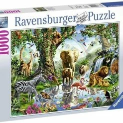 Ravensburger Puzzel Avonturen In De Jungle - Legpuzzel - 1000 Stukjes -Exporteren puzzels winkel 550x471 3