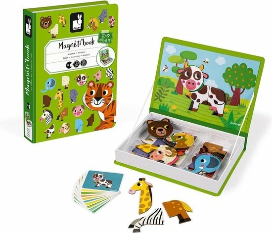 Janod Magnetibook - Dieren 14 Janod Magnetibook - Dieren - Afbeelding 12