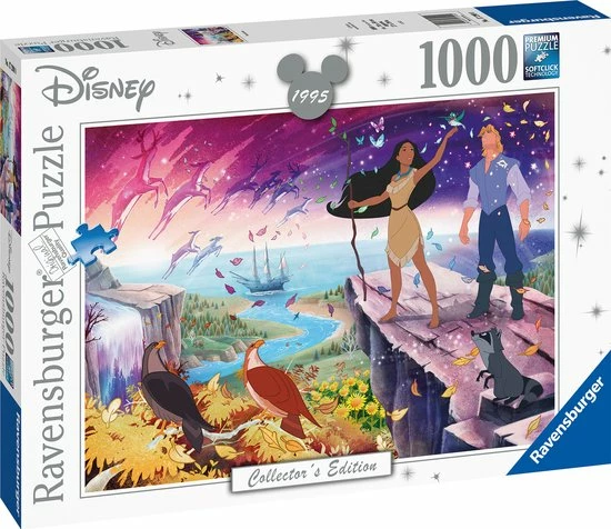 Ravensburger Puzzel Disney Pocahontas - Legpuzzel - 1000 Stukjes 3 Ravensburger Puzzel Disney Pocahontas - Legpuzzel - 1000 Stukjes
