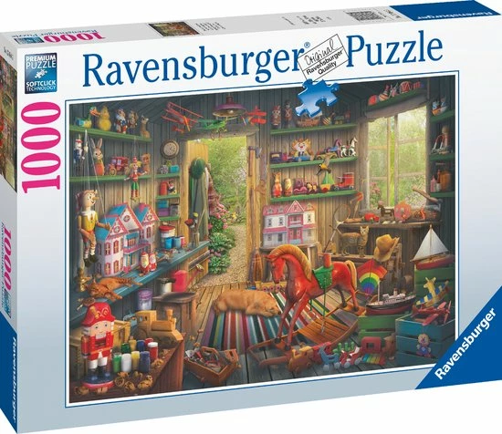 Ravensburger Puzzel Nostalgisch Speelgoed - Legpuzzel - 1000 Stukjes 6 Ravensburger Puzzel Nostalgisch Speelgoed - Legpuzzel - 1000 Stukjes - Afbeelding 4