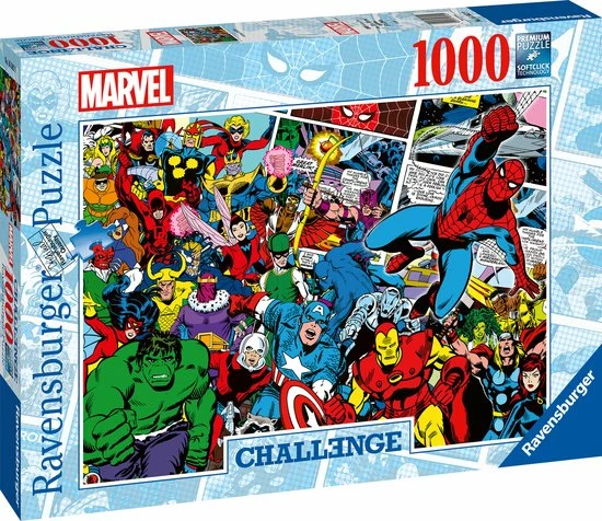 Geen Ravensburger Puzzel Challenge Marvel - Legpuzzel - 1000 Stukjes 5 Geen Ravensburger Puzzel Challenge Marvel - Legpuzzel - 1000 Stukjes - Afbeelding 3