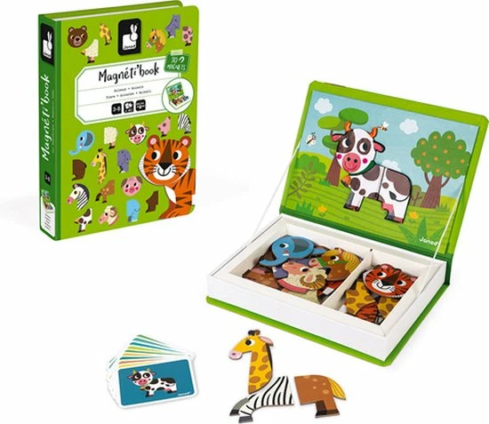 Janod Magnetibook - Dieren 5 Janod Magnetibook - Dieren - Afbeelding 3