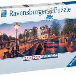 Ravensburger Panorama Puzzel Avond In Amsterdam - Legpuzzel - 1000 Stukjes 9 Ravensburger Panorama Puzzel Avond In Amsterdam - Legpuzzel - 1000 Stukjes -Exporteren puzzels winkel 550x478 3