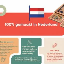 Puzzlr - Puzzelbord Met Opbergsysteem - Houten Puzzelplaat Onderlegger Met 4 Laden - 1000 Stukjes -Exporteren puzzels winkel 550x478 4