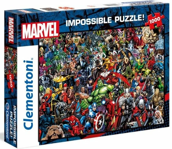 Clementoni Impossible Legpuzzel Marvel - 1000 Stukjes 13 Clementoni Impossible Legpuzzel Marvel - 1000 Stukjes - Afbeelding 11