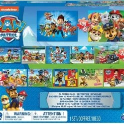 PAW Patrol - Puzzel - Set Met 12 Puzzels - 48 Stukjes -Exporteren puzzels winkel 550x480 1