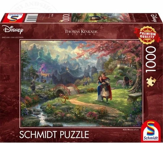 Schmidt Disney Mulan, 1000 Stukjes 3 Schmidt Disney Mulan, 1000 Stukjes