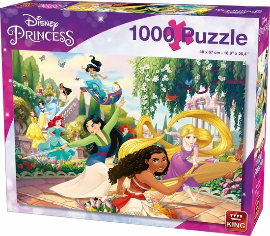 Disney Puzzel 1000 Stukjes - Heroes - King Legpuzzel (68 X 49 Cm) 3 Disney Puzzel 1000 Stukjes - Heroes - King Legpuzzel (68 X 49 Cm)