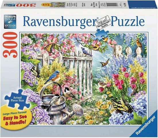 Ravensburger Puzzel - De Lente Begint - 300 XXL Stukjes 3 Ravensburger Puzzel - De Lente Begint - 300 XXL Stukjes