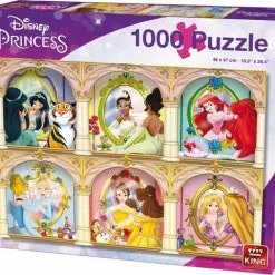 Disney Puzzel 1000 Stukjes - Mirror Mirror - King Legpuzzel (68 X 49 Cm)