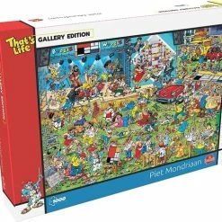 Goliath That's Life Gallery Edition: Piet Mondriaan - 1000 Puzzelstukjes - Legpuzzel (68x48cm) -Exporteren puzzels winkel 550x482 2