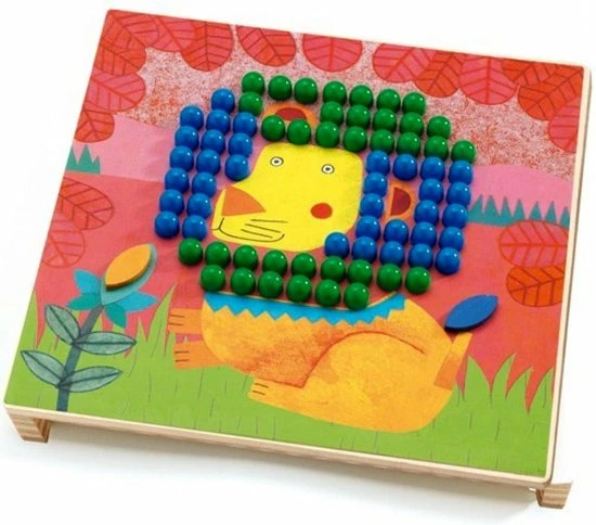 Djeco - Mosaico Animo - 3+ 5 Djeco - Mosaico Animo - 3+ - Afbeelding 3