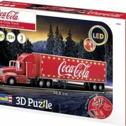 Revell 00152 Coca-Cola Truck & Trailer - LED Edition 3D Puzzel -Exporteren puzzels winkel 550x490 7