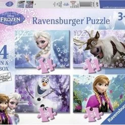 Ravensburger Puzzel Disney Frozen -12+16+20+24 Stukjes - Kinderpuzzel -Exporteren puzzels winkel 550x491 2