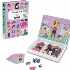 Janod Magnetibook - Verkleedfeest Meisjes -Exporteren puzzels winkel 550x495 1