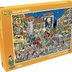 Goliath That's Life Gallery Edition: Vincent Van Gogh - 1000 Puzzelstukjes - Legpuzzel (68x48cm) -Exporteren puzzels winkel 550x495 7