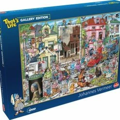 Goliath That's Life Gallery Edition: Johannes Vermeer - 1000 Puzzelstukjes - Legpuzzel (68x48cm)
