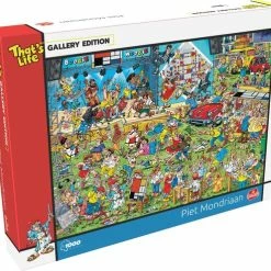 Goliath That's Life Gallery Edition: Piet Mondriaan - 1000 Puzzelstukjes - Legpuzzel (68x48cm)