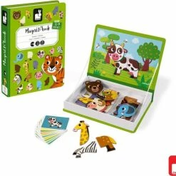 Janod Magnetibook - Dieren 41 Janod Magnetibook - Dieren -Exporteren puzzels winkel 550x497