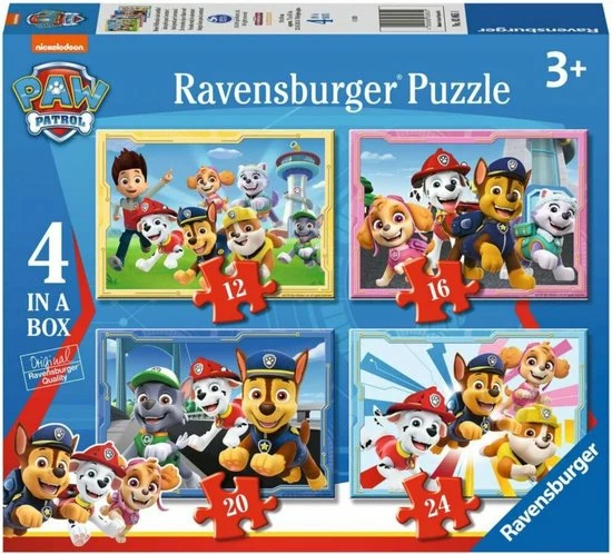 Ravensburger PAW Patrol - Puzzel - 4inbox - 12+16+20+24 Stukjes 9 Ravensburger PAW Patrol - Puzzel - 4inbox - 12+16+20+24 Stukjes - Afbeelding 7