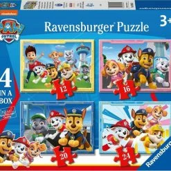 Ravensburger PAW Patrol - Puzzel - 4inbox - 12+16+20+24 Stukjes