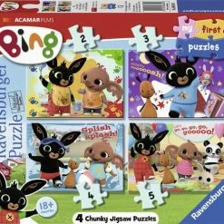 Ravensburger Bing Bunny - My First Puzzels - 2+3+4+5 Stukjes - Kinderpuzzel