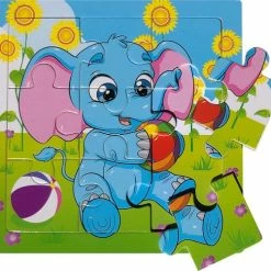 Aslan? 4 Houten Puzzels Van 9 Stukjes - Dieren: Panda, Kikker, Olifant En Giraffe - Voor Kinderen Van 1-4 Jaar 11 Aslan? 4 Houten Puzzels Van 9 Stukjes - Dieren: Panda, Kikker, Olifant En Giraffe - Voor Kinderen Van 1-4 Jaar -Exporteren puzzels winkel 550x502 2