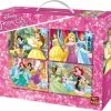 Dermarolling King - Disney 4-in-1 Puzzel Prinsessen - Vier Kinderpuzzels In Een Koffertje -Exporteren puzzels winkel 550x502 3