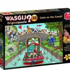 Wasgij Original 33 Stilte Op De Gracht! Puzzel - 1000 Stukjes -Exporteren puzzels winkel 550x503 12