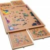 Puzzlr - Puzzelbord Met Opbergsysteem - Houten Puzzelplaat Onderlegger Met 4 Laden - 1000 Stukjes 1 Puzzlr - Puzzelbord Met Opbergsysteem - Houten Puzzelplaat Onderlegger Met 4 Laden - 1000 Stukjes -Exporteren puzzels winkel 550x506 3