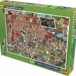 Goliath That's Life Gallery Edition: Frans Hals - 1000 Puzzelstukjes - Legpuzzel (68x48cm) -Exporteren puzzels winkel 550x508 6