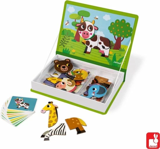 Janod Magnetibook - Dieren 16 Janod Magnetibook - Dieren - Afbeelding 14