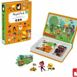 Janod Magnetibook - 4 Seizoenen -Exporteren puzzels winkel 550x513 1