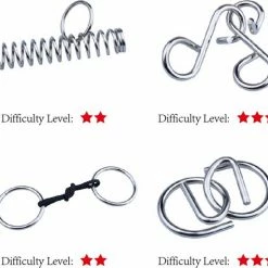 ICollection IQ Puzzel 3D - Metaal En Hout - 8 Verschillende Breinbrekers 10 ICollection IQ Puzzel 3D - Metaal En Hout - 8 Verschillende Breinbrekers -Exporteren puzzels winkel 550x513 9