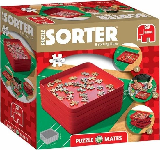 Jumbo Puzzle Mates Puzzle Sorter Puzzelsorteerder - Puzzelsorteerbak 17 Jumbo Puzzle Mates Puzzle Sorter Puzzelsorteerder - Puzzelsorteerbak - Afbeelding 15