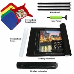 PLAY-IT PLAY IT Puzzelmat XXL 3000 Stuks Oprolbaar - Inclusief Opbergtas, Pomp & Puzzel Bakjes 13 PLAY-IT PLAY IT Puzzelmat XXL 3000 Stuks Oprolbaar - Inclusief Opbergtas, Pomp & Puzzel Bakjes -Exporteren puzzels winkel 550x517 3