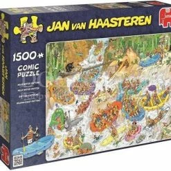 Jan Van Haasteren Wild Water Raften Puzzel - 1500 Stukjes -Exporteren puzzels winkel 550x518 6
