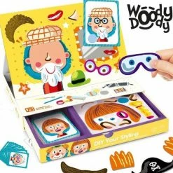 Knutsel Doos Magneetboek Knutselpakket - Magnetibook Gezichten Maken - Creatief Speelgoed Knutselen Jongens En Meisjes - WoodyDoody -Exporteren puzzels winkel 550x525 2