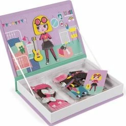 Janod Magnetibook - Verkleedfeest Meisjes -Exporteren puzzels winkel 550x525