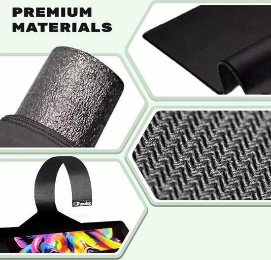 Puzzlup 1500 - Puzzelmat Neopreen - Zelfsluitend & Antislip - Portapuzzle Met Luxe Opbergtube - Tot En Met 1500 Stukjes - 66 X 120 Cm 5 Puzzlup 1500 - Puzzelmat Neopreen - Zelfsluitend & Antislip - Portapuzzle Met Luxe Opbergtube - Tot En Met 1500 Stukjes - 66 X 120 Cm - Afbeelding 3