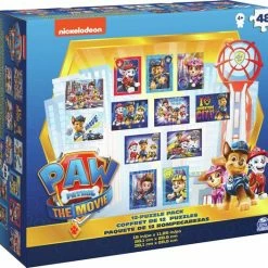 PAW Patrol - Puzzel - Set Met 12 Puzzels - 48 Stukjes -Exporteren puzzels winkel 550x527 5