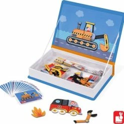 Janod Magnetibook - Racers -Exporteren puzzels winkel 550x536 1
