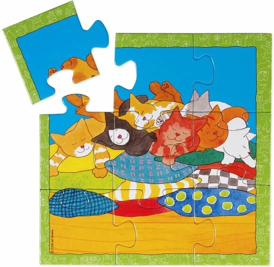 Bambolino Toys - Dikkie Dik - 4 In 1 Puzzelset - 4+6+9+16 Stukjes - Kinderpuzzel - Leren Puzzelen - Educatief Peuter Speelgoed - Puzzel 3 Jaar En Ouder - Schoencadeautje Sinterklaas 4 Bambolino Toys - Dikkie Dik - 4 In 1 Puzzelset - 4+6+9+16 Stukjes - Kinderpuzzel - Leren Puzzelen - Educatief Peuter Speelgoed - Puzzel 3 Jaar En Ouder - Schoencadeautje Sinterklaas - Afbeelding 2