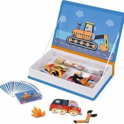Janod Magnetibook - Racers -Exporteren puzzels winkel 550x536