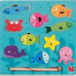 Goula Magneet Puzzel Vissen - 10 Stukjes -Exporteren puzzels winkel 550x537 2