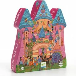 Djeco - Het Sprookjeskasteel - 54 Stukjes -Exporteren puzzels winkel 550x538 4