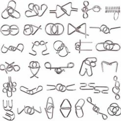 Enjoy Puzzles IQ Puzzels 3D - Metaal - 32 Stuks - Breinbrekers - Traktatie 15 Enjoy Puzzles IQ Puzzels 3D - Metaal - 32 Stuks - Breinbrekers - Traktatie -Exporteren puzzels winkel 550x540 8